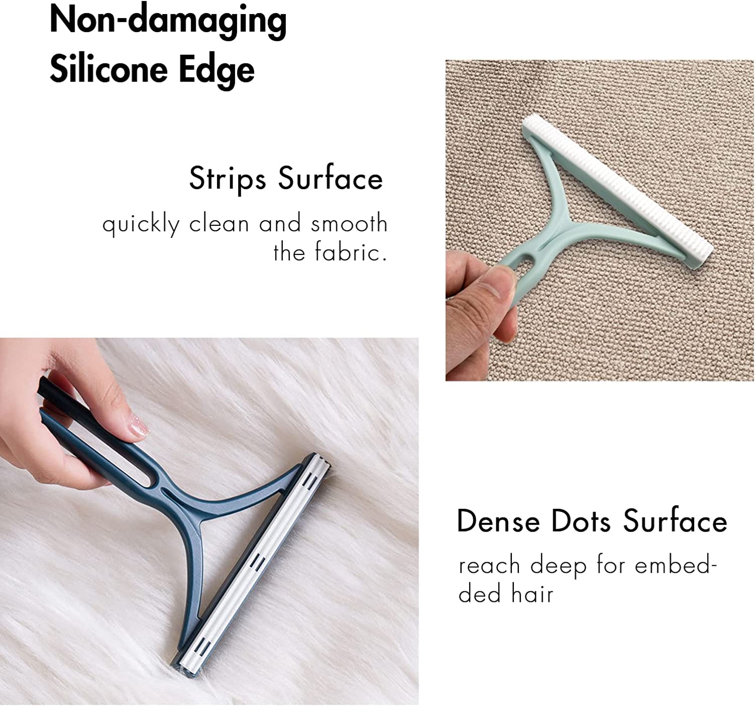 Double Side Pet Hair Remover